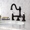 Kingston Brass KS3915PX Restoration Bathroom Bridge Faucet, Oil Rubbed Bronze KS3915PX - alternate 6